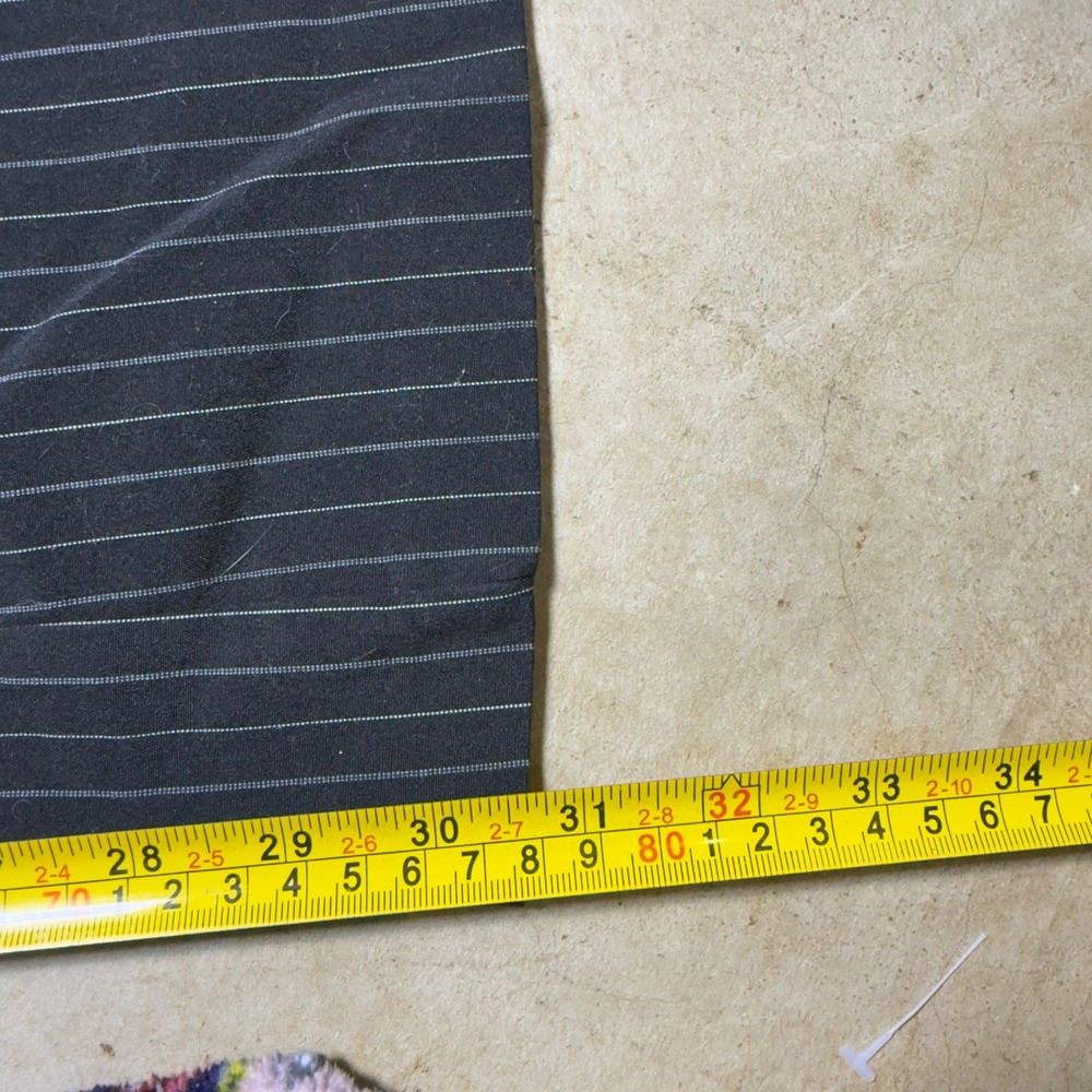 XOXO Vintage Y2K Pinstripe Low Rise Flare Dress Pants - Picture 9 of 11
